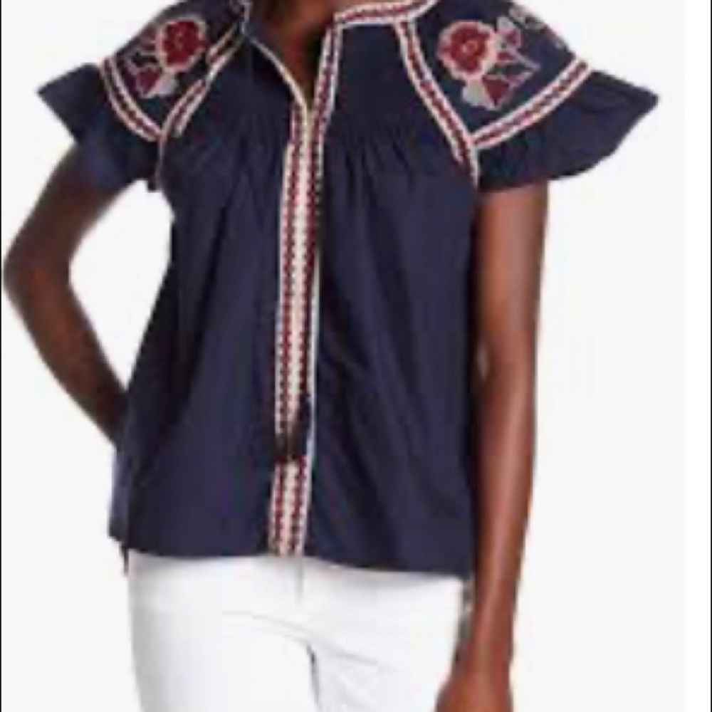 Embroidery blouse